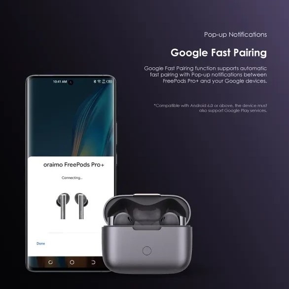 5_هندزفری بلوتوثی اورایمو مدل FreePods Pro Plus