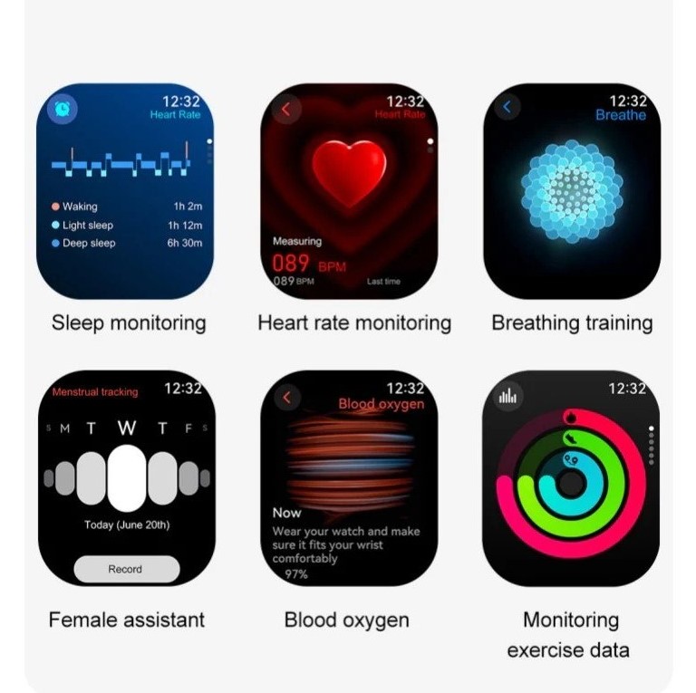 1_ساعت هوشمند مدل DT WATCH X