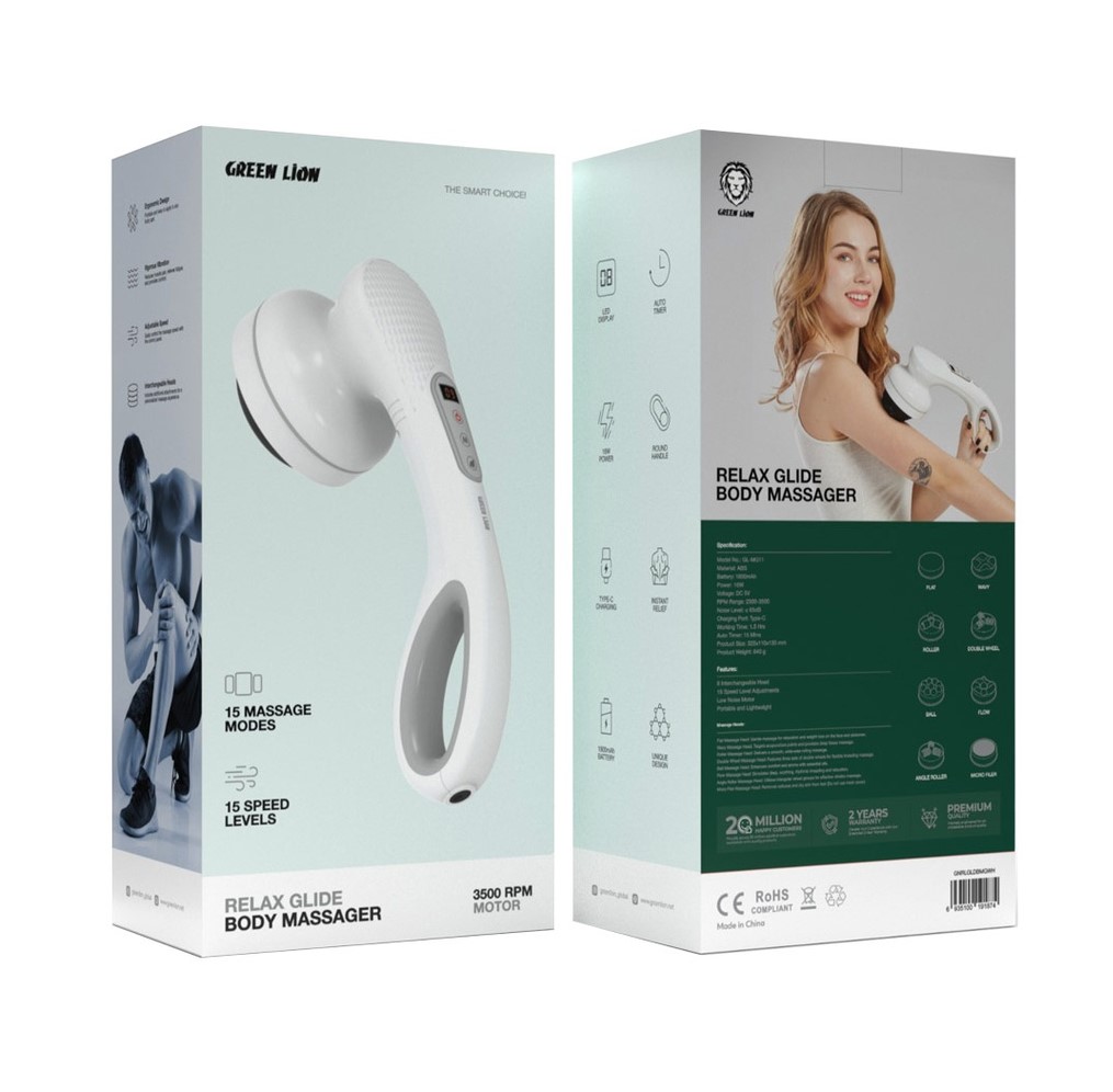 1_ماساژور بدن گرین لاین مدل Relax Glide