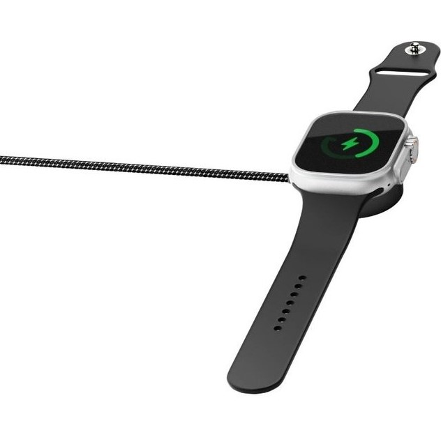 2_شارژر ساعت تایپ سی پاورولوژی مدل Braided طول 1.2 متر