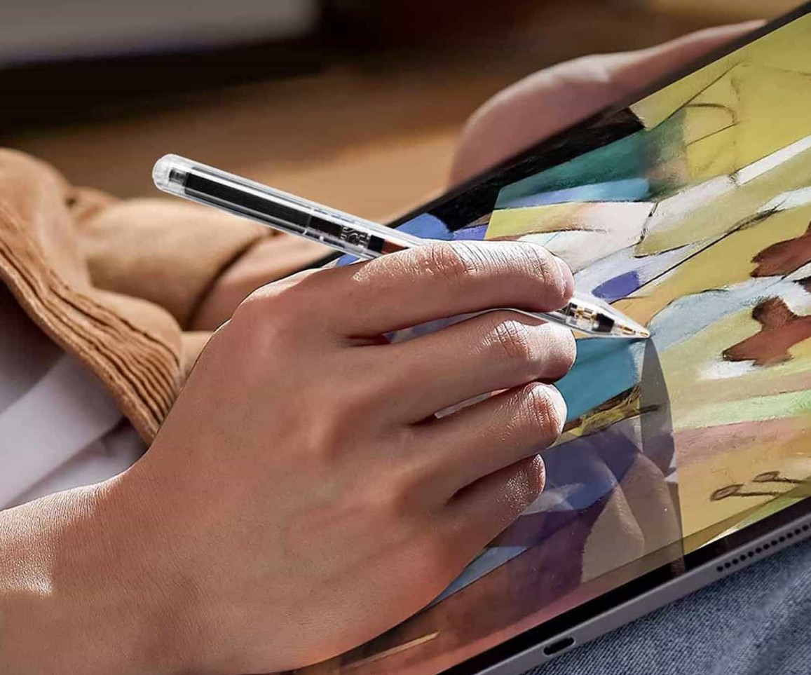 1_قلم نوری (لمسی) پاورولوژی مدل Transparent pencil pro