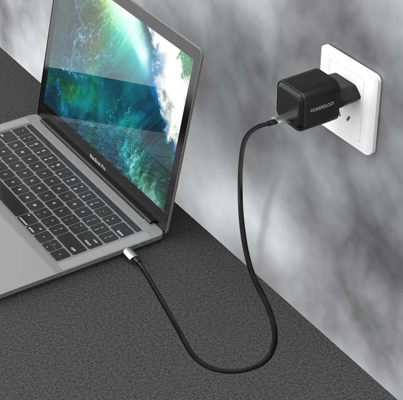 2_شارژر دیواری 35 وات پاورولوژی مدل ULTRA-QUICK