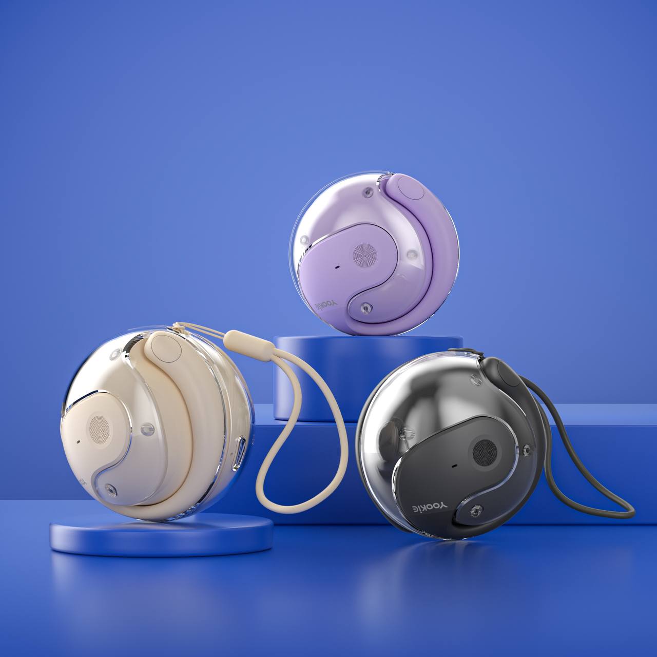 2_هندزفری حلزونی القایی یوکی مدل YKS105