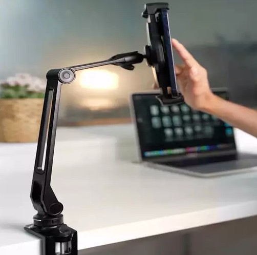 2_هولدر رومیزی موبایل و تبلت پاورولوژی مدل PSARSPHBK