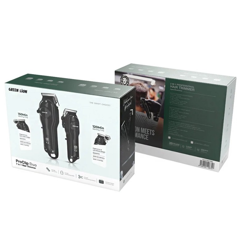 3_ماشین اصلاح گرین لاین مدل PRO CLIP DUO GNPDUOTMRBK