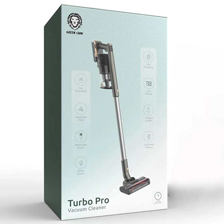 3_جاروشارژی گرین لاین مدل Turbo Pro
