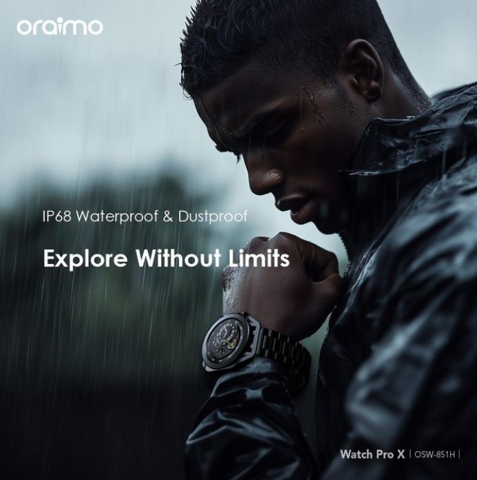 4_ساعت هوشمند اورایمو مدل Pro X OSW 851H
