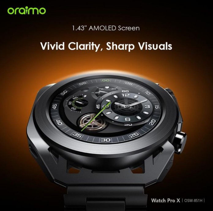 6_ساعت هوشمند اورایمو مدل Pro X OSW 851H