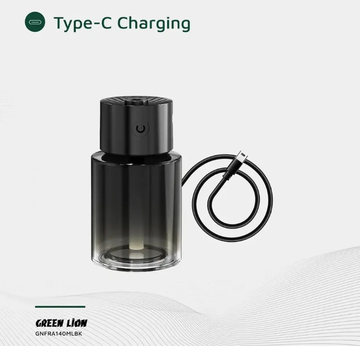 1_دستگاه بخور ساز و خوشبو کننده گرین لاین مدل 140ML GL-HU9